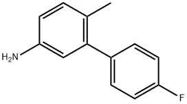 [1,1'-Biphenyl]-3-amine, 4'-fluoro-6-methyl- Structure