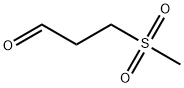 3-(Methylsulfonyl)propanal,1177282-04-0,结构式