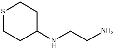1,2-Ethanediamine, N1-(tetrahydro-2H-thiopyran-4-yl)- Structure