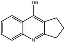 1H-Cyclopenta[b]quinolin-9-ol, 2,3-dihydro- 结构式