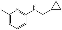 2-Pyridinamine, N-(cyclopropylmethyl)-6-methyl- Structure