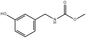 methyl N-[(3-hydroxyphenyl)methyl]carbamate Struktur