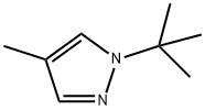 1-tert-butyl-4-methyl-1H-pyrazole, 1179060-17-3, 结构式