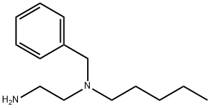 1,2-Ethanediamine, N1-pentyl-N1-(phenylmethyl)- 化学構造式