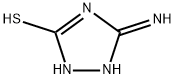 1H-1,2,4-Triazole-3-thiol, 2,5-dihydro-5-imino- Struktur
