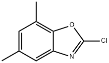 Benzoxazole, 2-chloro-5,7-dimethyl- 化学構造式