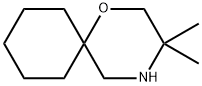 1-Oxa-4-azaspiro[5.5]undecane, 3,3-dimethyl- Structure