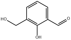 Benzaldehyde, 2-hydroxy-3-(hydroxymethyl)- 化学構造式