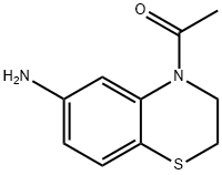 Ethanone, 1-(6-amino-2,3-dihydro-4H-1,4-benzothiazin-4-yl)-,1182966-52-4,结构式