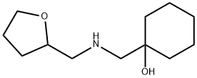 Cyclohexanol, 1-[[[(tetrahydro-2-furanyl)methyl]amino]methyl]- Structure