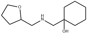 1-((((四氢呋喃-2-基)甲基)氨基)甲基)环己-1-醇,1183011-89-3,结构式