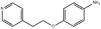 4-[2-(Pyridin-4-yl)ethoxy]aniline Struktur