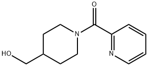 Methanone, [4-(hydroxymethyl)-1-piperidinyl]-2-pyridinyl- Struktur