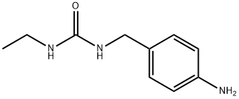 1-[(4-aminophenyl)methyl]-3-ethylurea Structure