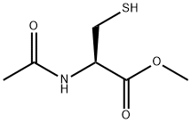 Ac-DL-Cys-OMe 结构式