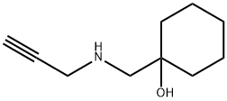 Cyclohexanol, 1-[(2-propyn-1-ylamino)methyl]- Structure