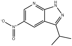 1186609-89-1 3-异丙基-5-硝基-1H-吡唑并[3,4-B]吡啶