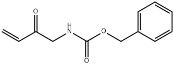 Carbamic acid, N-(2-oxo-3-buten-1-yl)-, phenylmethyl ester Struktur