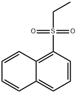 1-(ethylsulfonyl)naphthalene 化学構造式