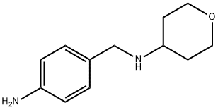 N-[(4-aminophenyl)methyl]oxan-4-amine|
