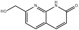 1,8-Naphthyridin-2(1H)-one, 7-(hydroxymethyl)- Struktur