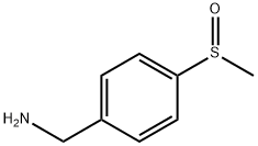 Benzenemethanamine, 4-(methylsulfinyl)- Struktur