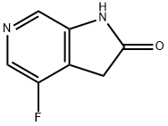 4-Fluoro-6-aza-2-oxindole Structure