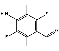 Benzaldehyde, 4-amino-2,3,5,6-tetrafluoro- Structure