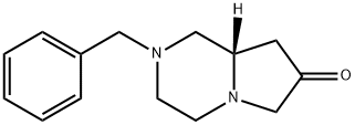 (S)-2-苄基六氢吡咯并[1,2-A]吡嗪-7(6H)-酮,1190946-29-2,结构式