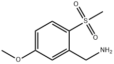 1192369-26-8 Benzenemethanamine, 5-methoxy-2-(methylsulfonyl)-