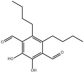 1,4-Benzenedicarboxaldehyde, 2,3-dibutyl-5,6-dihydroxy-|