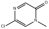 2(1H)-Pyrazinone, 5-chloro-1-methyl- Structure