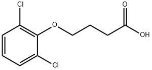 Butanoic acid, 4-(2,6-dichlorophenoxy)- 化学構造式