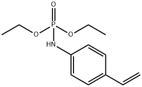 Phosphoramidic acid, N-(4-ethenylphenyl)-, diethyl ester,1194373-54-0,结构式