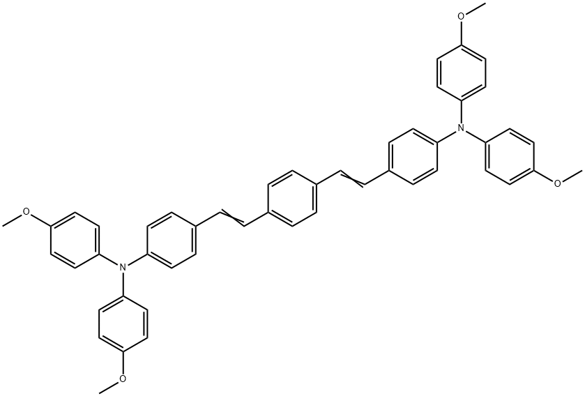 119586-43-5 4,4'-(1,4-phenylenedi-2,1-ethenedily)bis(p-methoxybenzenyl)Benzenamine