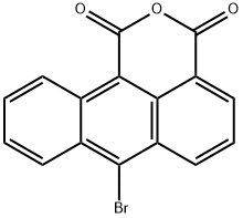 10-溴-1,9-蒽二甲酸酐 结构式