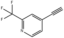 4-乙炔基-2-(三氟甲基)吡啶,1196151-89-9,结构式