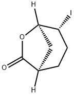 6-Oxabicyclo[3.2.1]octan-7-one, 4-iodo-, (1R,4R,5R)- 结构式