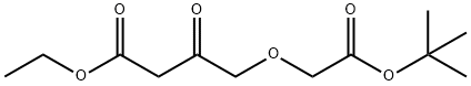 Butanoic acid, 4-[2-(1,1-dimethylethoxy)-2-oxoethoxy]-3-oxo-, ethyl ester Structure