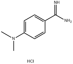 4-Dimethylamino-benzamidine dihydrochloride 结构式