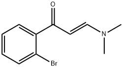 2-Propen-1-one, 1-(2-bromophenyl)-3-(dimethylamino)-, (2E)- Structure