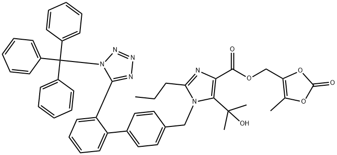 Olmesartan1 Impurity 32 Struktur