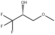 2-Propanol, 1,1,1-trifluoro-3-methoxy-, (2R)- 化学構造式