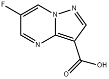 Pyrazolo[1,5-a]pyrimidine-3-carboxylic acid, 6-fluoro-|6-氟吡唑并[1,5-A]嘧啶-3-羧酸