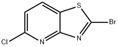 2-溴-5-氯噻唑并[4,5-B]吡啶, 1206248-02-3, 结构式