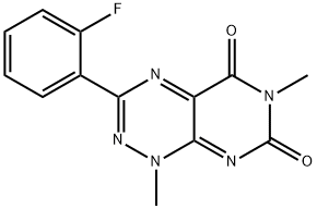 1207377-56-7 Pyrimido[5,4-e]-1,2,4-triazine-5,7(1H,6H)-dione, 3-(2-fluorophenyl)-1,6-dimethyl-