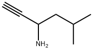 5-甲基己烷-1-炔-3-胺, 1207502-78-0, 结构式