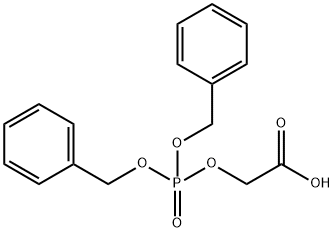 Acetic acid, 2-[[bis(phenylmethoxy)phosphinyl]oxy]-,1207741-89-6,结构式