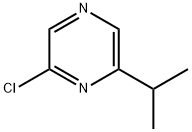 Pyrazine, 2-chloro-6-(1-methylethyl)- Struktur