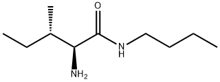 (2S,3S)-2-氨基-N-丁基-3-甲基戊酰胺 结构式